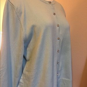 Soft light blue sweater